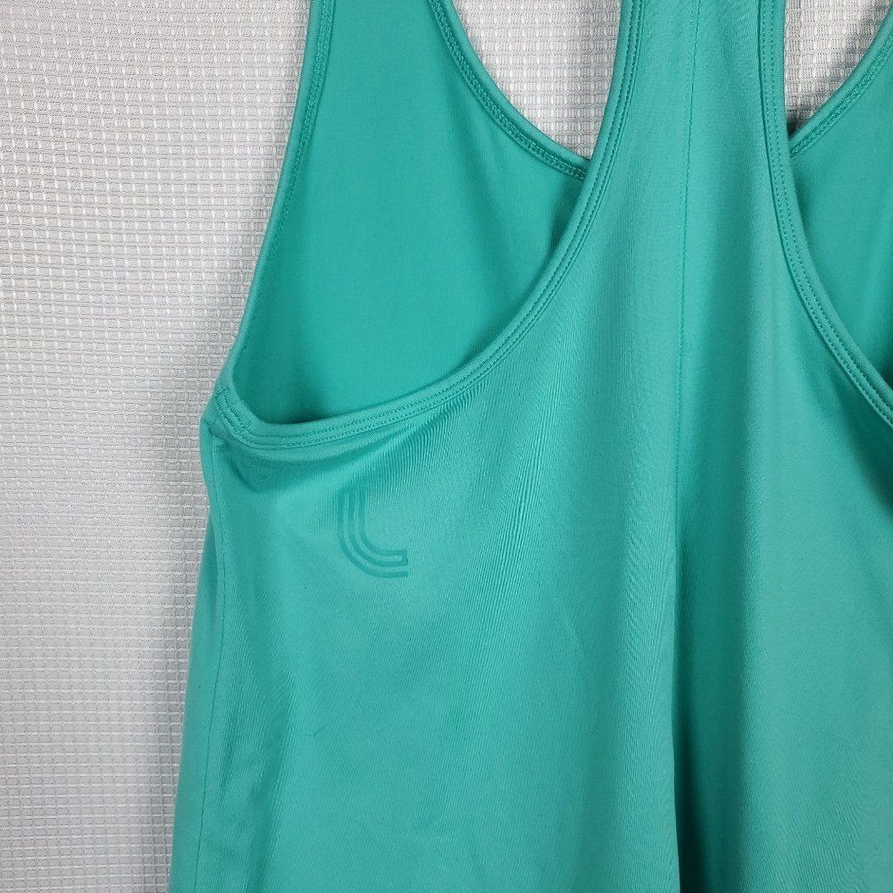 Lole Green Work Out Tank - Picture 8 of 9